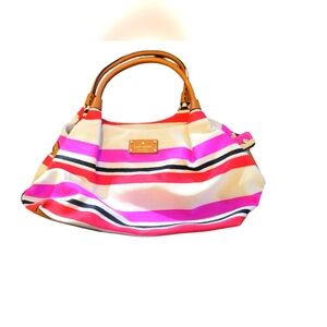 Kate Spade New York Multicolor Stripe Hobo Bag
